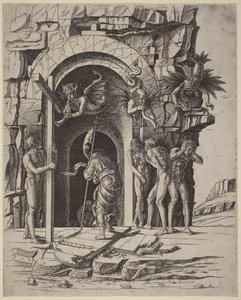 Nedstigning til Limbo af Andrea Mantegna