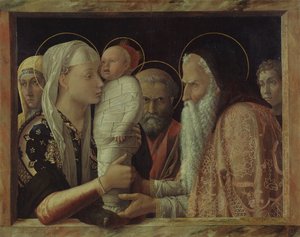 Kristi fremstilling i templet af Andrea Mantegna