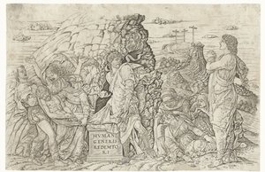 Kristi begravelse af Andrea Mantegna