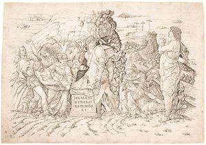 Gravlæggelsen af Andrea Mantegna