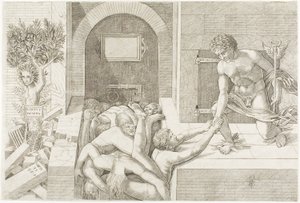 Uvidenhed og kviksølv af Andrea Mantegna