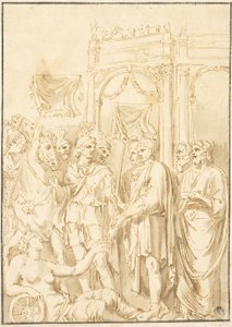 Romerske senatorer og soldater af Andrea Mantegna