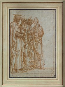 De hellige Peter, Paul, Johannes Evangelisten og Zeno af Andrea Mantegna