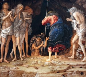 Kristi nedstigning i Limbo af Andrea Mantegna