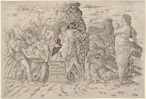Begravelsen af Andrea Mantegna