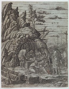 Begravelsen af Andrea Mantegna