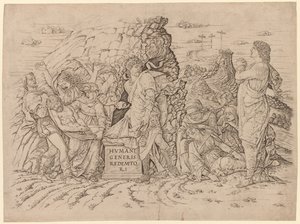 Begravelsen af Andrea Mantegna