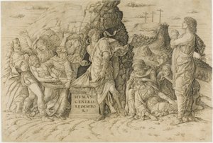 Begravelsen af Andrea Mantegna