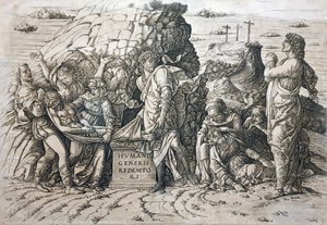 Begravelsen af Andrea Mantegna
