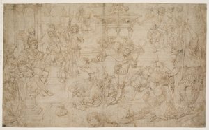 De ti tusind kristnes martyrium af Andrea Mantegna