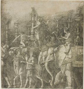 Julius Cæsars triumf af Andrea Mantegna
