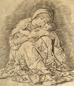 Jomfru og barn af Andrea Mantegna