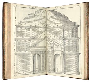 To udsigter over Pantheon, 1570