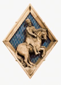 Mars, skulptur i lavrelief af Andrea Pisano af Andrea Pisano