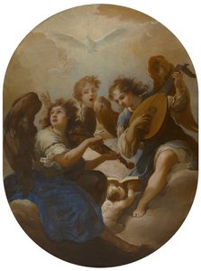 Three Music Making Angels, før 1720