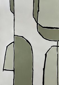 Abstrakte Sage-formularer af Andrea Reichhart