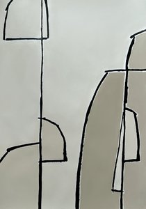 Moderne, neutral geometri af Andrea Reichhart