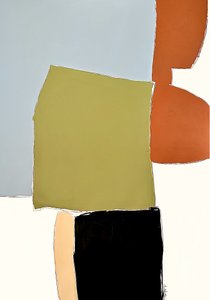 Afdæmpede abstrakte former af Andrea Reichhart