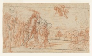 Martyrdom af en helgen af Andrea Sacchi