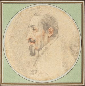Pave Alexander VII Tegning af Andrea Sacchi