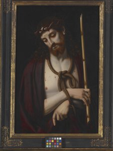 Ecce Homo (olie på træ) af Andrea Solario