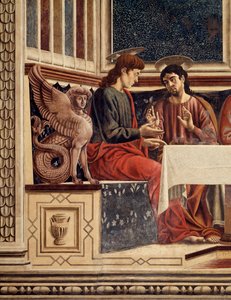 Sidste nadver, detalje af Philip og Matthew (Fresco af Andrea del Castagno