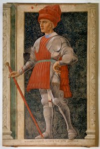 Portræt af Farinata degli Uberti, italiensk aristokrat og militærleder (frisk