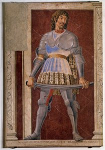 Portræt af den florentinske condottiere Pippo Spano (Fresco