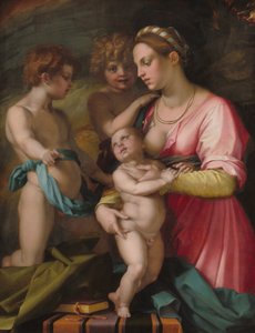 Velgørenhed, før 1530. af Andrea del Sarto