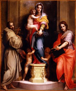 Madonna of the Harpies af Andrea del Sarto
