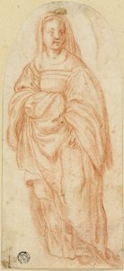 Stående Kvinde af Andrea del Sarto