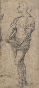Stående ungdom med en bog, ca 1515 af Andrea del Sarto
