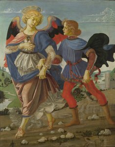 Tobias og englen, ca 1470-1475.