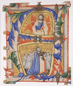 Kristus viste sig for David og en gruppe kamaldolsiske munke, 1390-1410