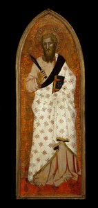 St. Bartholomew, ca. 1360-65 (tempera og bladguld på træpanel)