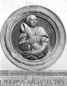 Buste af Filippo Brunelleschi (1377-1446) af Andrea di Lazzaro Cavalcanti