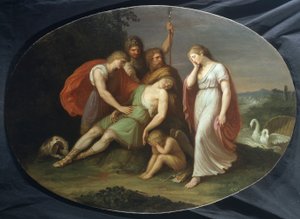 Adonis død af Andrea the Elder Appiani
