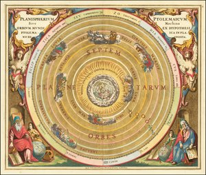 1660-illustration af Claudius Ptolemæus