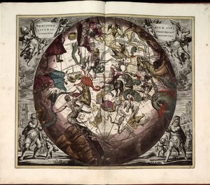 Makrokosmisk harmoni, eller et nyt og universelt atlas, der præsenterer en generel og ny kosmografi af hele det skabte univers af Andreas Cellarius