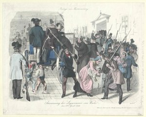 Deportation af redemptoristerne i Wien af Andreas Geiger