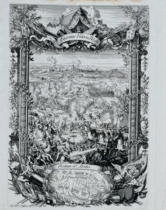 Prins Eugene Franz af Savoyens sejr i Belgien af Andreas Matthias Wolffgang