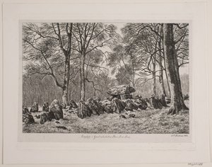 Langdysse ved Gunderslevholm skov