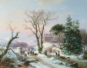 Ukendt billede af Andreas Schelfhout