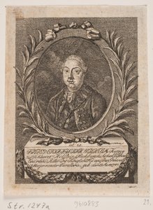 Hertug Frederik Henrik Vilhelm af Lyksburg af Andreas Støttrup
