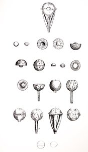 Pladerne fra den syvende bog i De Humani Corporis Fabrica af Andreas Vesalius