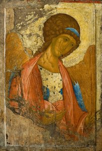 Ærkeengel Michael. Fra Deisus Chin (række) (Zvenigorodsky)