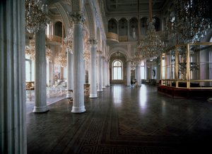 Den lille Eremitages pavillonsal, 1850-1858. af Andrei Ivanovich Stakenschneider