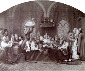Boyars adelsmandsbryllup, Rusland, c1883-c1884