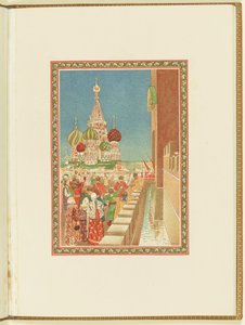 Program for operaen Et liv for zaren af M. Glinka, 1896.