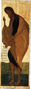 Johannes Døberen, ca 1408 af Andrei Rublev